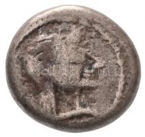 Kolkhisz Kr. e. V-IV. század Ag Hemidrachma (2,06g) T:2,2- /  Colchis 5th-4th century BC Ag Hemidrachm Archaic female head right / Head of bull right (2,06g) C:XF,VF SNG Cop 98.