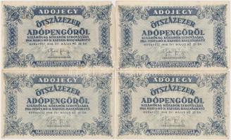 1946. 500.000AP (8x) sorszám nélkül T:III