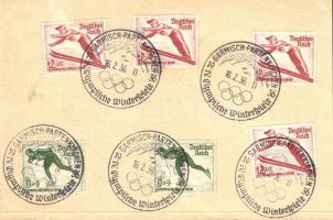 1936 Garmisch-Partenkirchen IV. Olympische Winterspiele / Winter Olympics in Garmisch-Partenkirchen ...