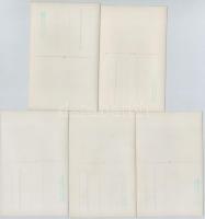 17 db RÉGI fotó képeslap egy muraközi ház udvaráról és tornácáról. Studio Karcher felvétele, Sombor ...