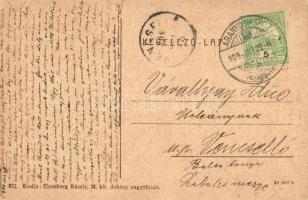 1909 Aranyosmarót, Zlaté Moravce; Római katolikus templom. Eisenberg Károly 872. / Roman Catholic ch...