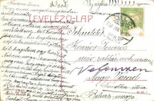 1910 Igló, Zipser Neudorf, Spisská Nová Ves; Lőcsei utca. W.L: Bp. 2809. / street (EK)