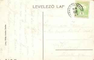 Beckó, Beczkó, Beckov; Vár a Vágvölgyben. W.L. Bp. 303. / Beckovsky hrad, Povazie / castle (EK)