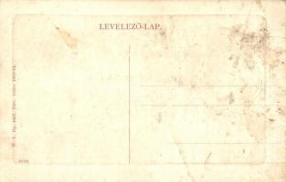 Érsekújvár, Nové Zamky; Muzsikus cigányok a pályaudvaron, vasútállomás, W. L. Bp. 4497. 1910-13. / g...