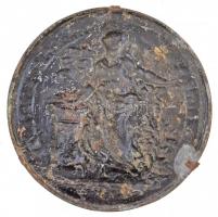 Schwartz István (1851-1924) 1885. "Országos Általános Kiállítás Budapesten 1885" nagyméret...