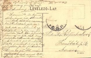 Trencsénteplic, Trencianske Teplice; Széchenyi utca, üzlet / street view, shop (EK)