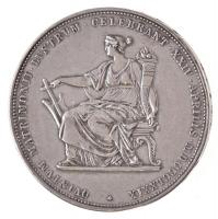 Ausztria 1879. 2G Ag "I. Ferenc József és Erzsébet királynő / Ezüstlakodalom" (24,6g) T:2 ...