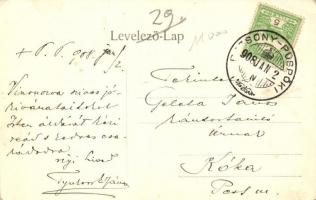 1908 Pozsonypüspöki, Püspöki, Bischdorf, Biskupice pri Dunaji, Podunajské Biskupice (Pozsony, Bratis...
