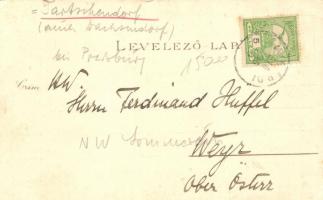 1907 Torcs, Nová Lipnica (Dénesdtorcsmisérd, Dunajská Luzná); utcakép, aratás, folklór, kúria. Carl ...