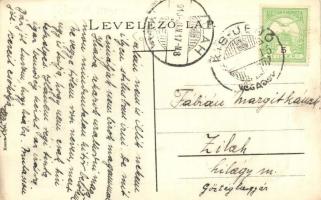 1910 Kisjenő, Chisineu-Cris; Uradalmi háda. Messer Lipót kiadása / manorial park