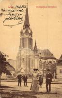 1907 Arad, Evangélikus templom. W.L. 490. / church (EK)