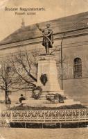 1923 Nagyszalonta, Salonta; Kossuth szobor / statue (EB)