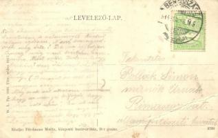 1914 Beregszász, Berehove; Megyeház. W.L. Bp. 1931. Friedmann Moritz kiadása / county hall (EB)