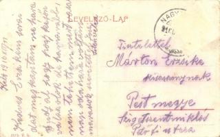 1916 Budapest XXII. Nagytétény, hajóállomás. W.L. 357b. (EB)