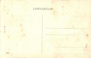 Hajdúböszörmény, Bocskay téri református templom, Bocskay utca, Városi Takarékpénztár, üzlet. W.L. B...