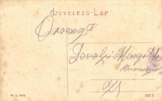 Hajdúböszörmény, Bocskay tér és szobor, piac, Szabó Ferenc könyvnyomdája. W.L. 2104.  (EK)