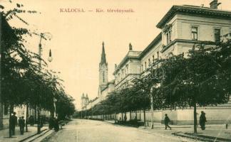 1917 Kalocsa, Kir. Törvényszék. W. L. Bp. 6361. (EK)