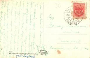 Tekeháza, Tekovo, Tekove; Görögkatolikus templom, Községháza. Kiadja a Kárpátaljai Hangya Szövetkeze...