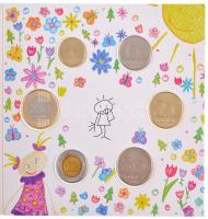 2012. 5Ft-200Ft (6xklf) "Nemzetközi Gyermekmentő Szolgálat" forgalmi szett, sorszámozott k...