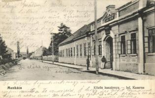 Munkács, Mukacheve, Mukacevo; Közös kaszárnya / Inf. Kaserne / K.u.K. military barracks (EK)