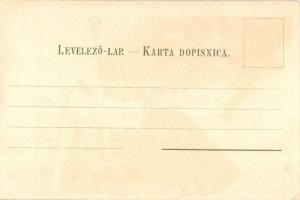 Zagreb, Zágráb, Agram; Langegasse / street. Kuenstlerpostkarte No. 1782. von Ottmar Zieher, litho s:...