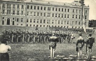 Die Ausmusterung der Kadettenschüler in Lemberg / Szkola Kadecka we Lwowie / Osztrák-magyar hadapród iskola végzős katonái / Austro-Hungarian K.u.K. military cadet school's graduating soldiers in Lviv