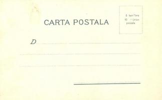 Romanian stamps and coat of arms. Carol I of Romania. Carte philatélique Ottmar Zieher No. 32. litho