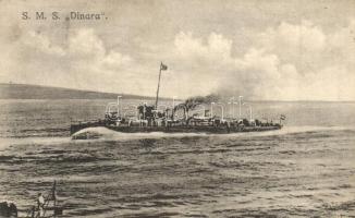 1919 SMS Dinara osztrák-magyar Huszár osztályú romboló / K.u.K. Kriegsmarine Huszár-class destroyer