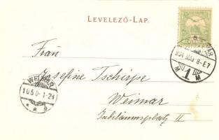 1904 Kolozsvár, Cluj; Vármegyeház, Jakner József cipész üzlete / county hall, shoemaker shop