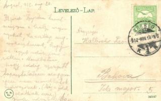 1912 Szeged, Kállai (Kállay) Albert utca, Fodor József üzlete (EK)