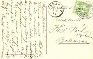 1913 Bóly, Németbóly; Herceg Montenuova mauzóleuma és kastélya, római katolikus templom. Art Nouveau...