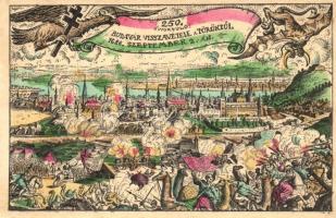 Budapest, 250. évforduló Budavár visszavétele a törököktől 1686. szeptember 2-án. floral (EK)