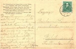 Budapest, 250. évforduló Budavár visszavétele a törököktől 1686. szeptember 2-án. floral (EK)