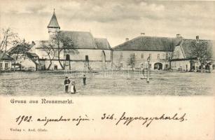 Szerdahely, Miercurea Sibiului, Reussmarkt; Fő tér, templomerőd / main square, church fortress