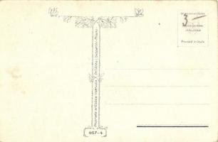 Italian art deco postcard. Lady with fashion hat. Anna & Gasparini 467-4. s: T. Corbella