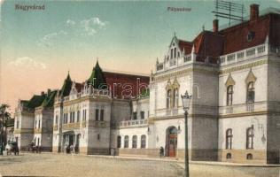 Nagyvárad, Oradea; Pályaudvar, vasútállomás / railway station