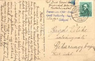 1933 Boconád, Gosztony kastély, Hangya fogyasztási szövetkezet, Tarnamérai fióküzlet, Római katoliku...