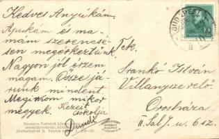 Budapest X. Kőbánya, Felső-pályaudvar, vasútállomás. Keresztes testvérek kiadása / railway station (...