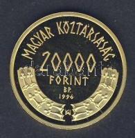 1996. 20.000Ft Au "Honfoglalás" 6,982g T:PP