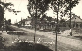1941 Nádudvar, Fő utca. Tompay photo (fa)