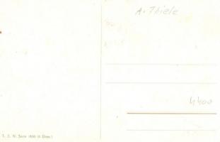 Cats hugging and crying. T.S.N. Serie 1830. s: Arthur Thiele