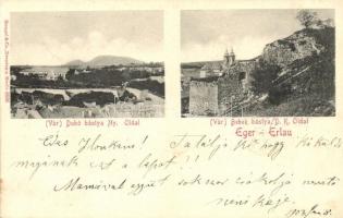 1903 Eger, Erlau; Vár, Dobó és Bebek bástya
