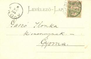 1903 Eger, Erlau; Vár, Dobó és Bebek bástya