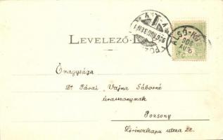1906 Árvaváralja, Oravsky Zámok (od Juhovychodu); a vár északról. Kiadja Sochán P. 59. / Schloss / Z...