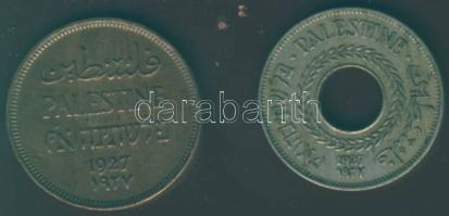 Palesztína/Brit admin. 1M, 5M T:2/3,3