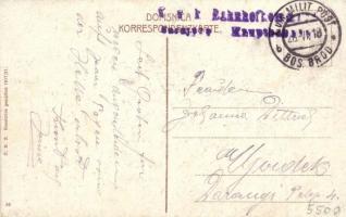 Sarajevo, Izraeliticka bogomolja / Israelitischer Tempel / synagogue + K.u.K. Feldpost (EK)