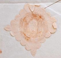 Buda 1848. augusztus 10. "Kamat nélküli kincstári utalvány" a "Torda megye" nevé...