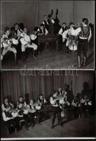 Reismann Marian (1911-1991): Magyar táncok, 5 db pecséttel jelzett fotó, felületén apró sérülésekkel...