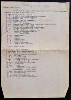 1944 VII. ker. Dohány utca 10 III/11 (Palmberger-ház) lakás ingóságainak összeírása, 1944. június. 2...