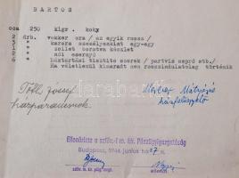 1944 VII. ker. Dohány utca 10 III/11 (Palmberger-ház) lakás ingóságainak összeírása, 1944. június. 2...